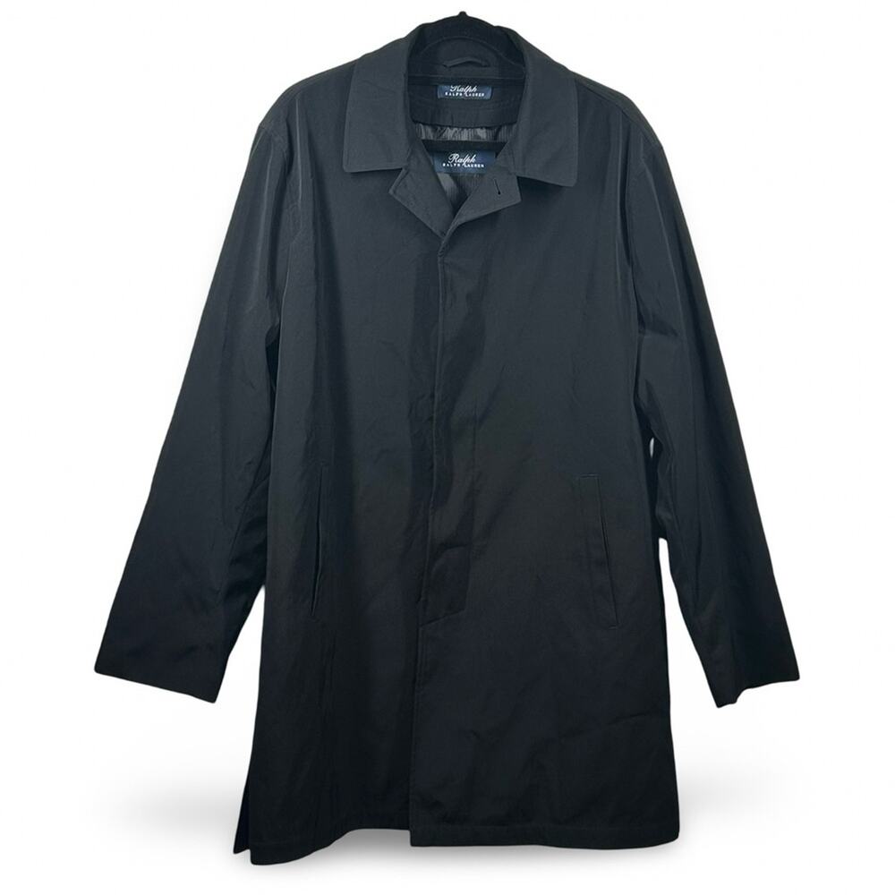 Ralph Lauren Blue Label 3/4 Length Trench‎ Coat Men’s Size 44R Preppy Business